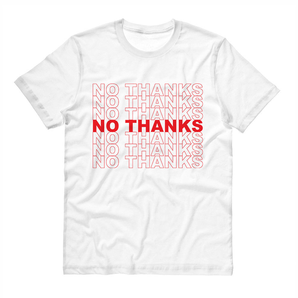 No Thanks Bag Shirt - Femfetti