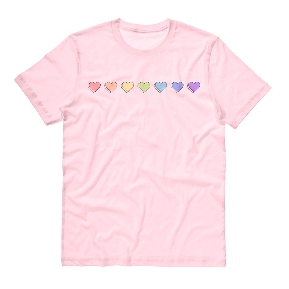 Pride Hearts Tee - Femfetti