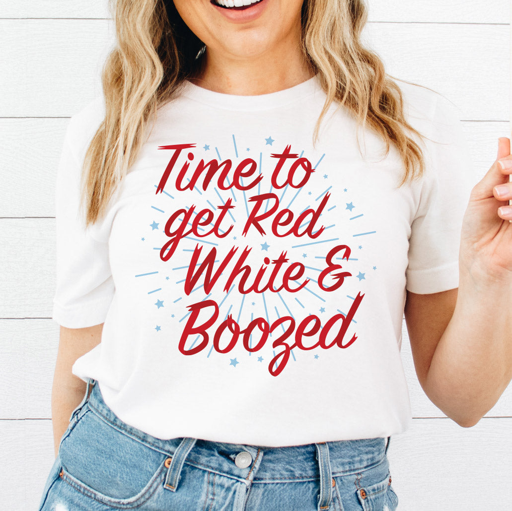 Red White and Boozed Shirt