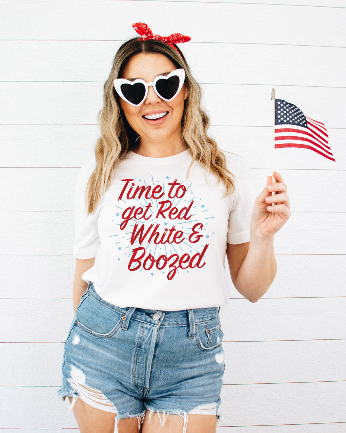 Red White and Boozed Shirt