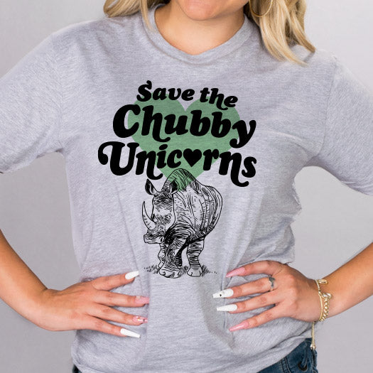 Save The Chubby Unicorns Shirt