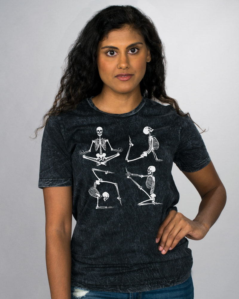 Skeleton Yoga Shirt
