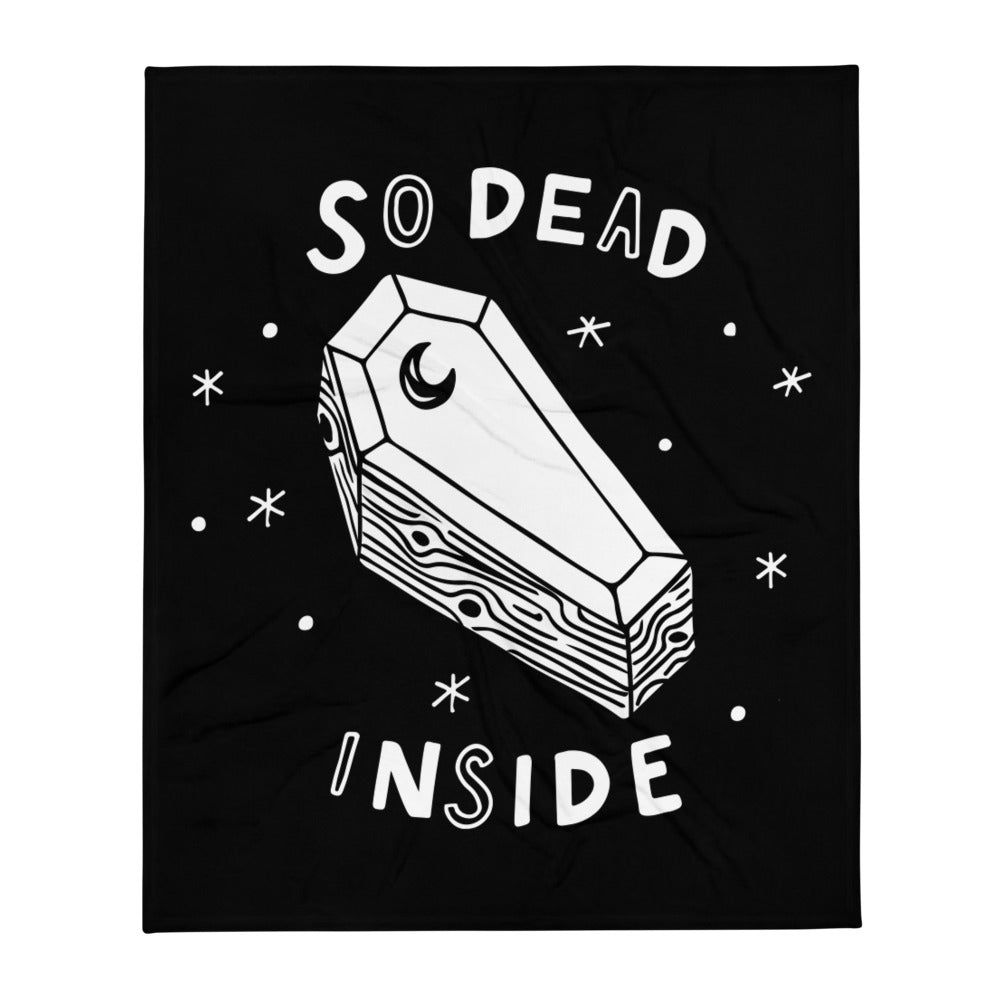 So Dead Inside Throw Blanket