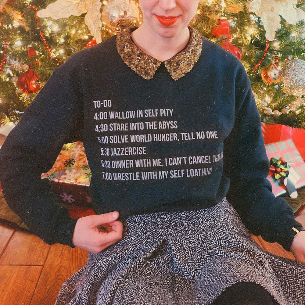Christmas To-Do List Sweatshirt HX