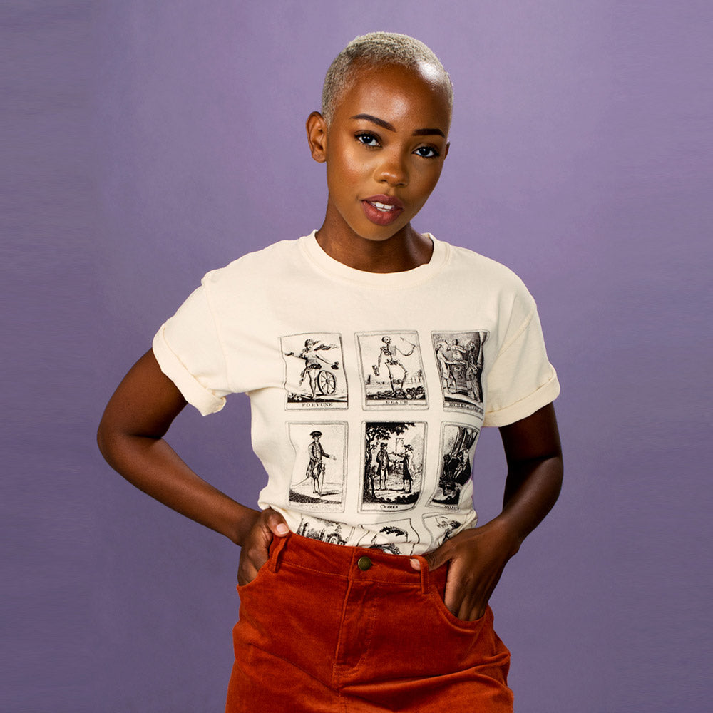 Vintage Fortune Cards Shirt - Femfetti